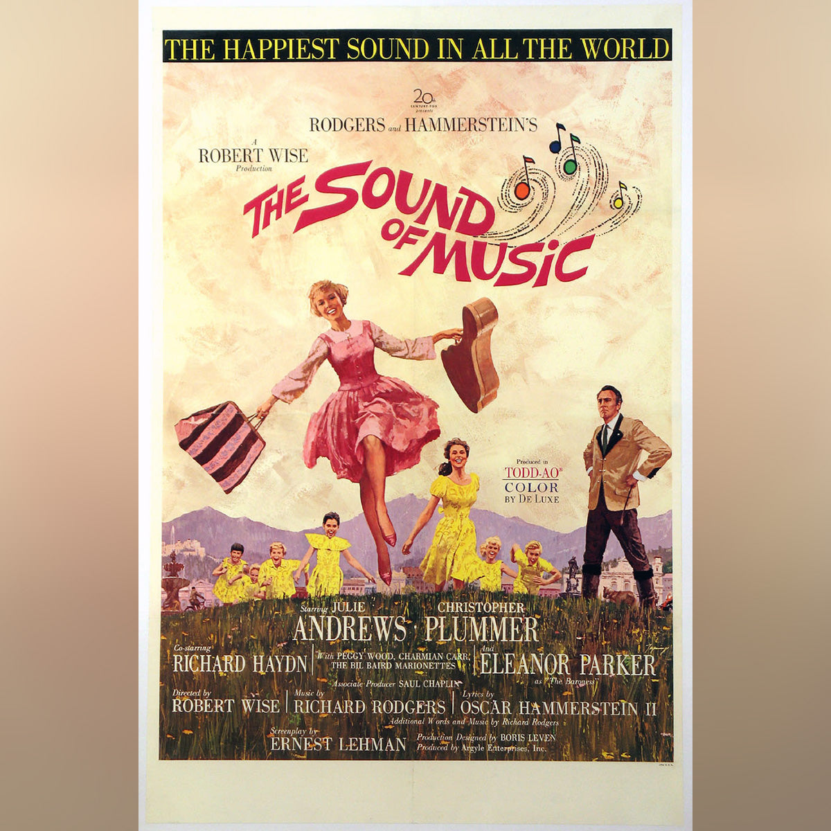 Original Movie Poster of Sound Of Music, The (1965)