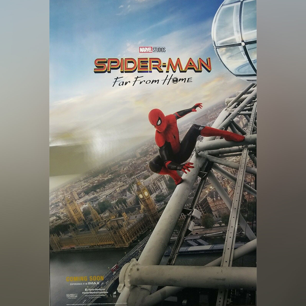 Original Movie Poster of Spider-man: Far From Home (2019)