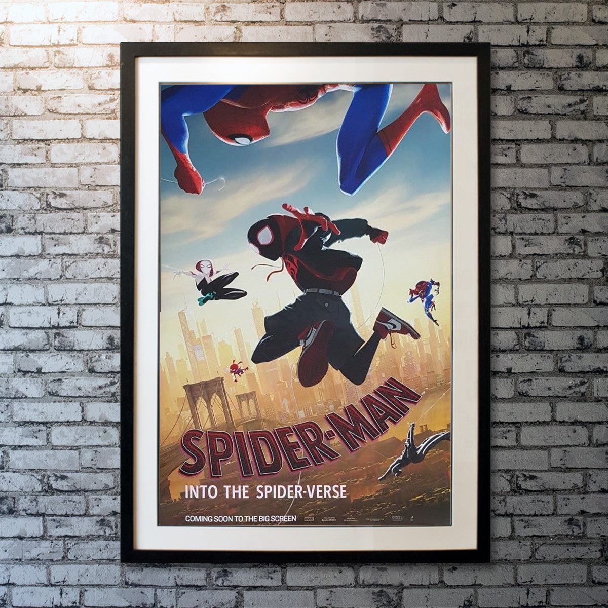 Original Movie Poster of Spider-man: Into The Spider-verse (2018)