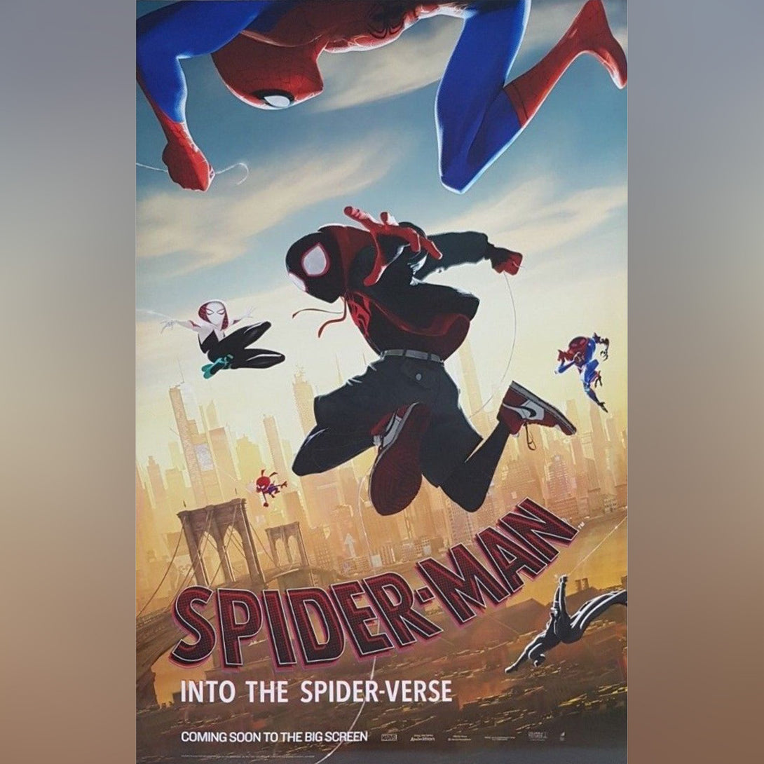 Original Movie Poster of Spider-man: Into The Spider-verse (2018)