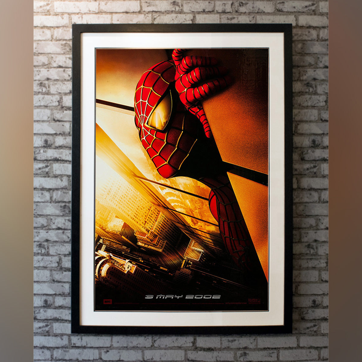 Original Movie Poster of Spider-man (2002)