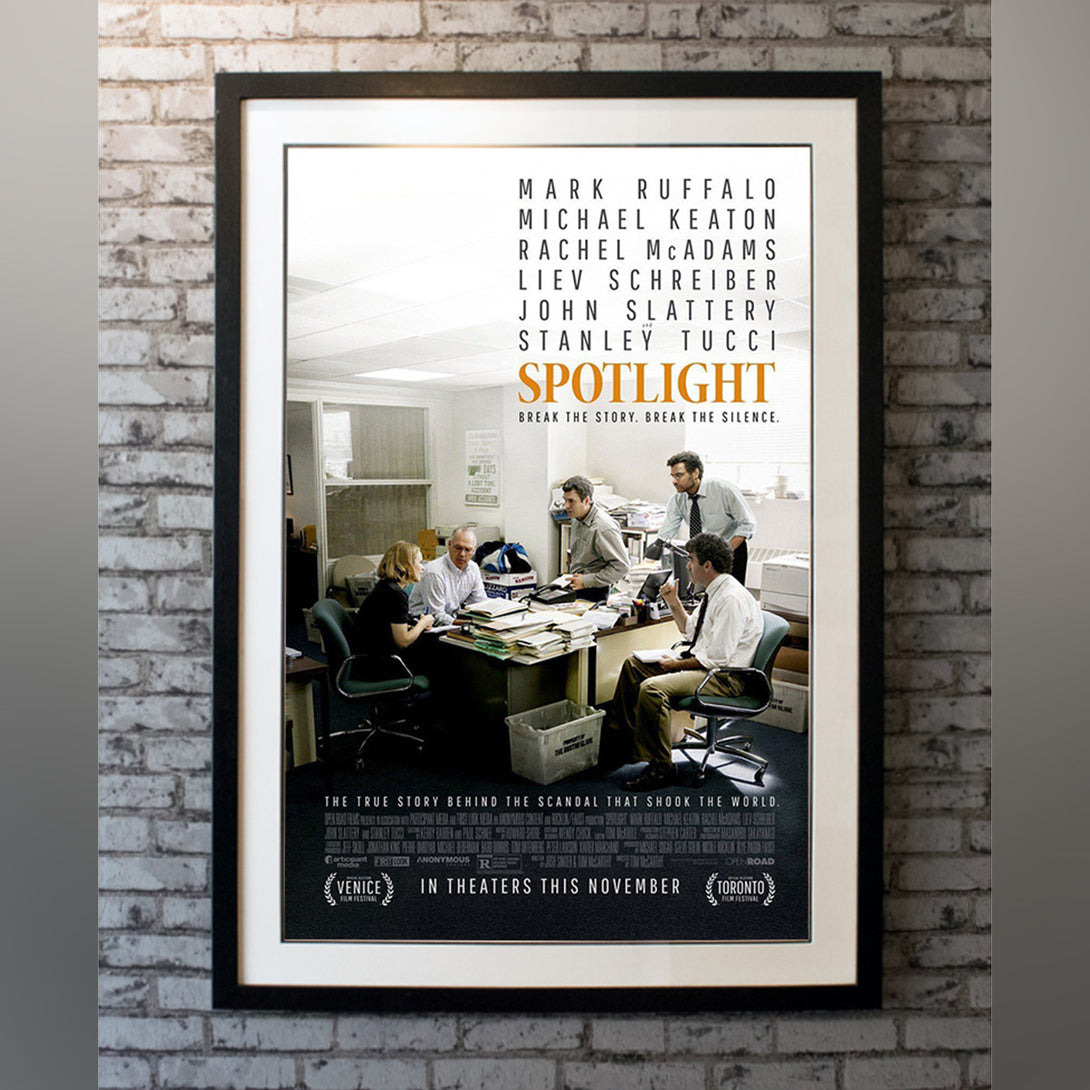 Original Movie Poster of Spotlight (2015)