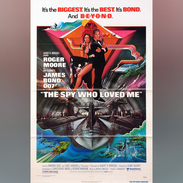 Original Movie Poster of Spy Who Loved Me, The (1977)