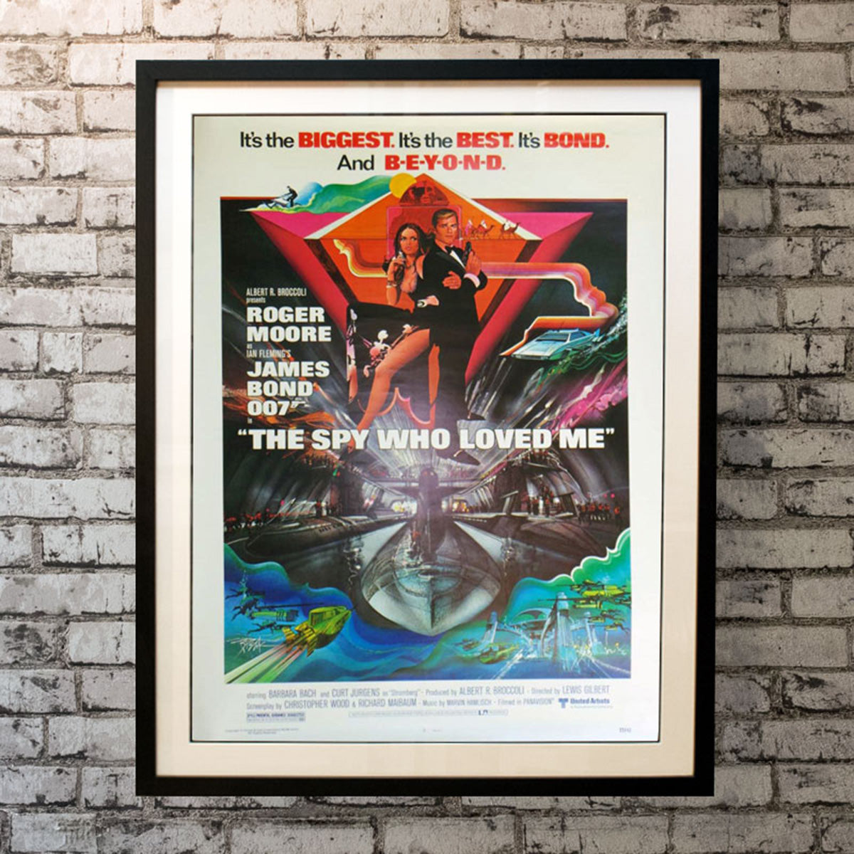 Original Movie Poster of Spy Who Loved Me, The (1977)