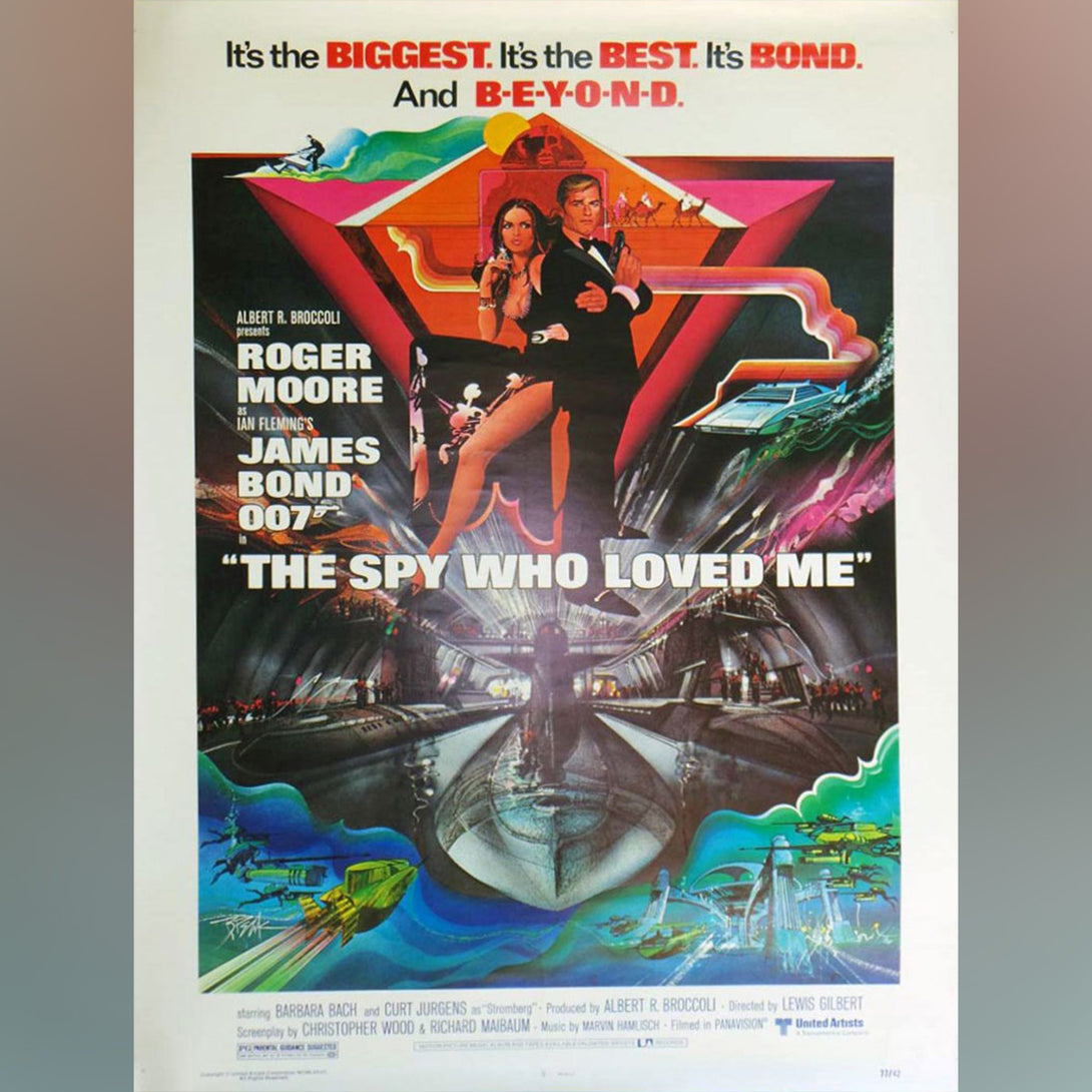 Original Movie Poster of Spy Who Loved Me, The (1977)