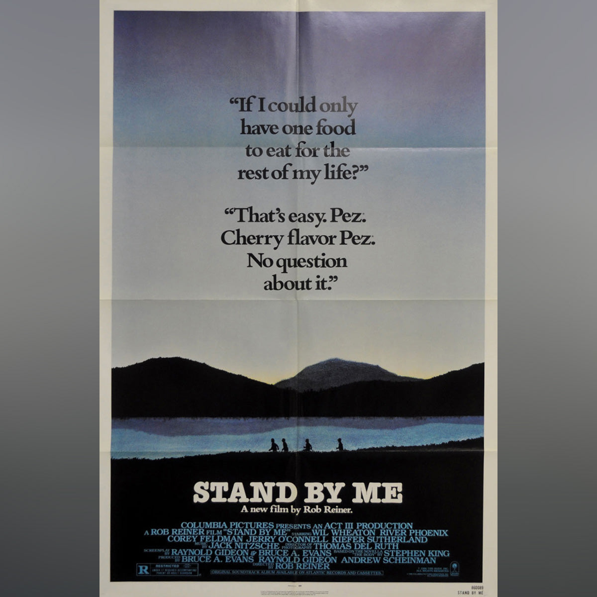 Original Movie Poster of Stand By Me (1986)