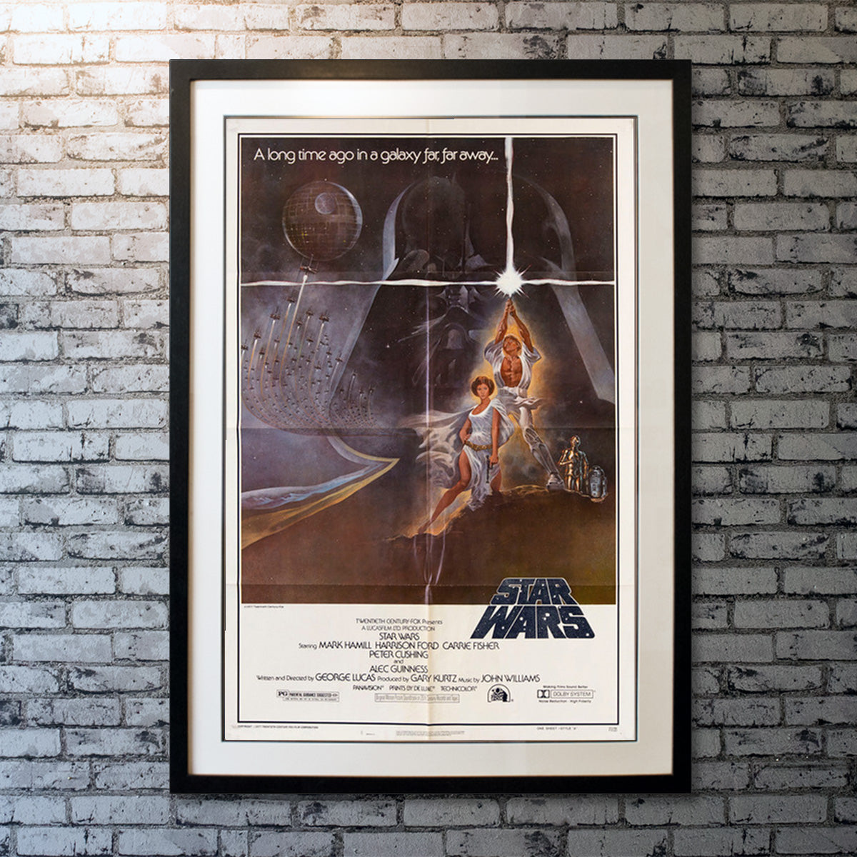 Original Movie Poster of Star Wars (1977)