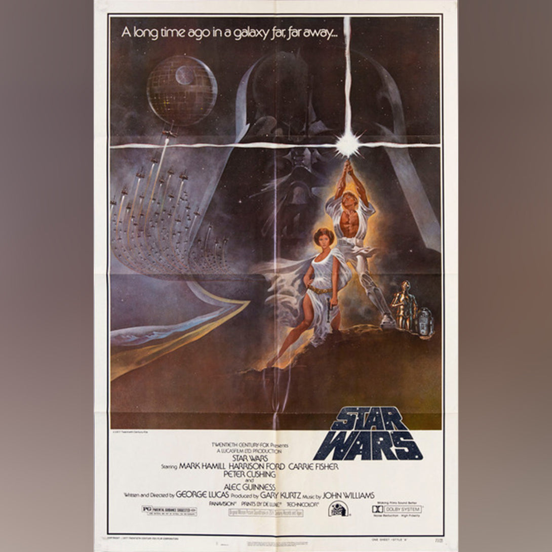 Original Movie Poster of Star Wars (1977)