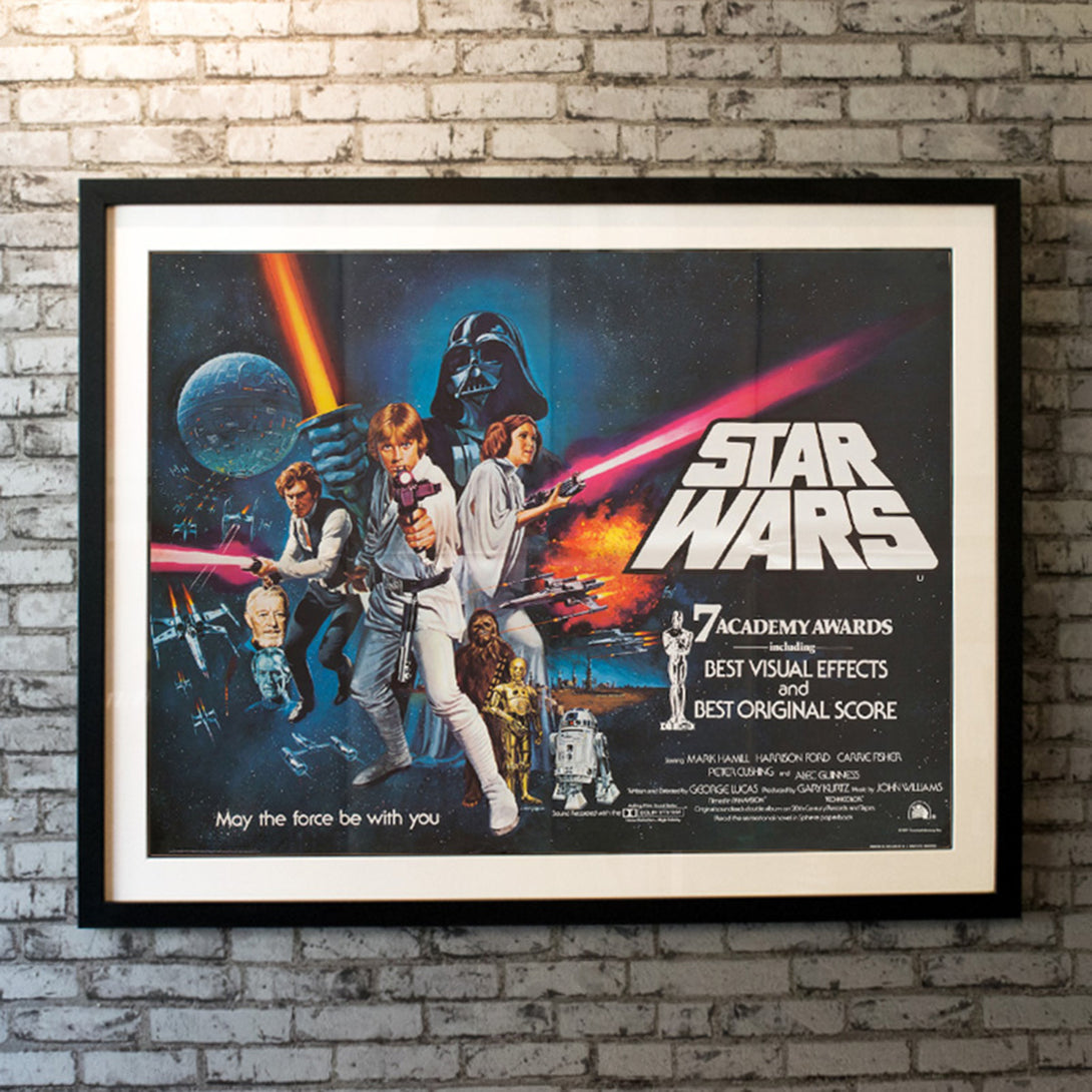 Original Movie Poster of Star Wars (1977)