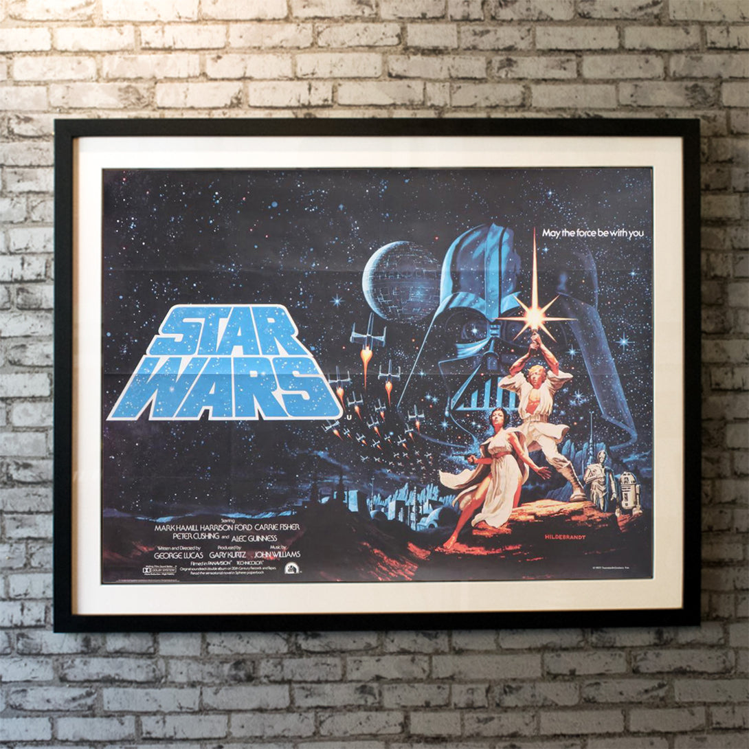 Original Movie Poster of Star Wars (1977)