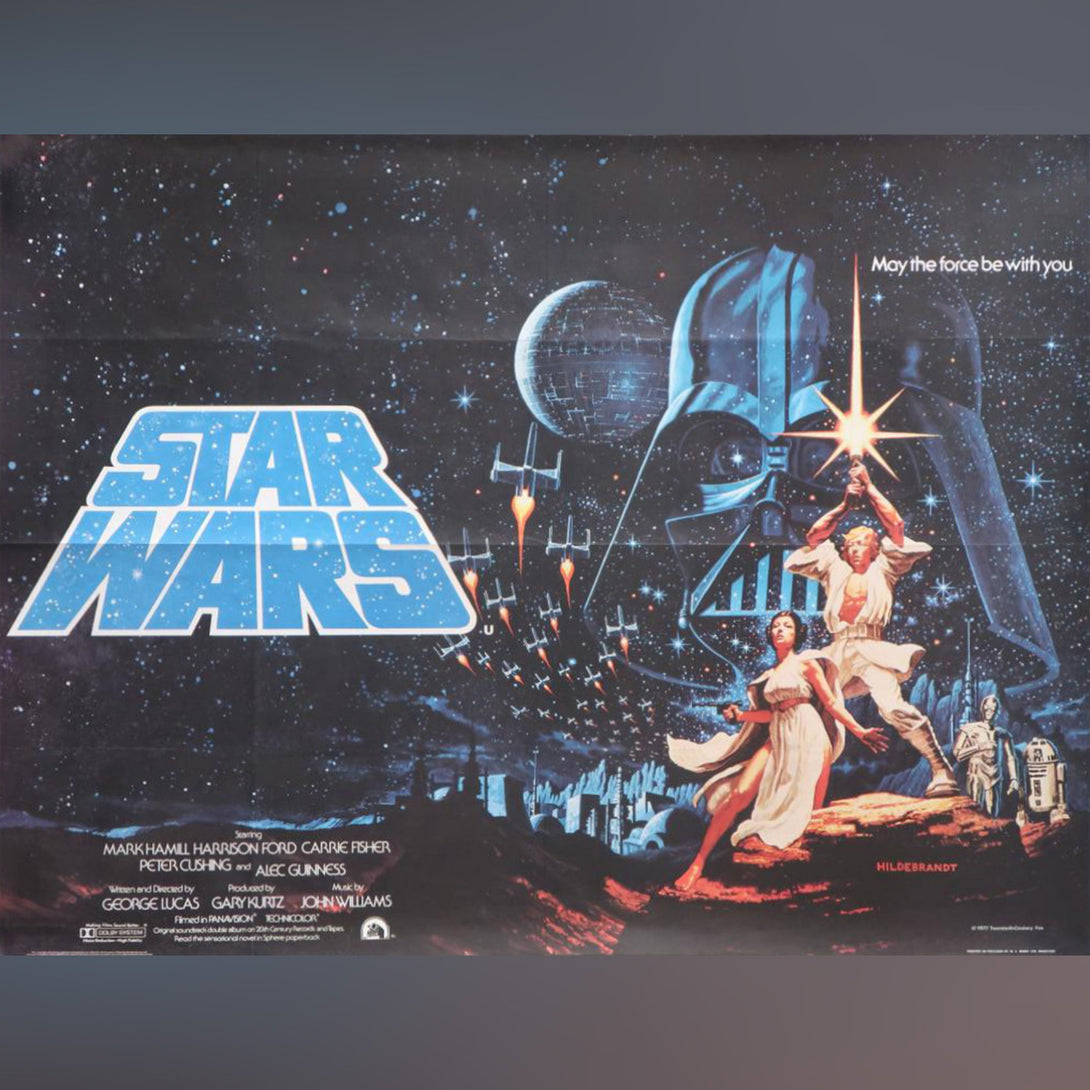 Original Movie Poster of Star Wars (1977)