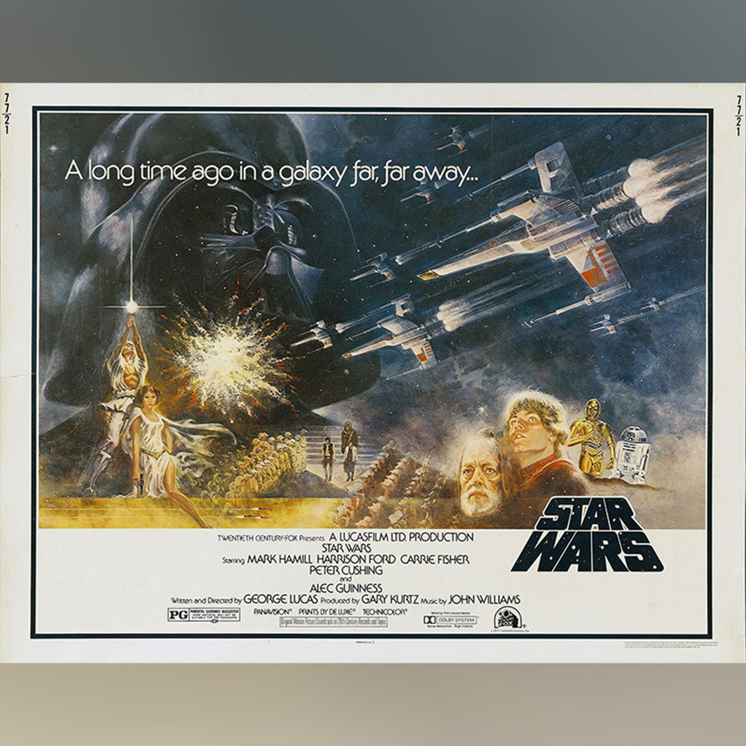 Original Movie Poster of Star Wars (1977)