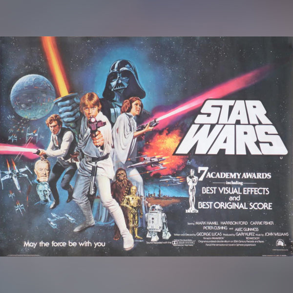 Original Movie Poster of Star Wars (1977)