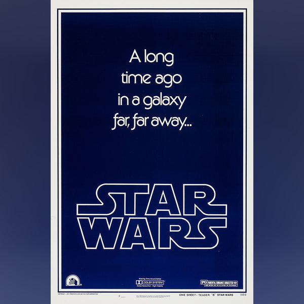 Original Movie Poster of Star Wars (1977)