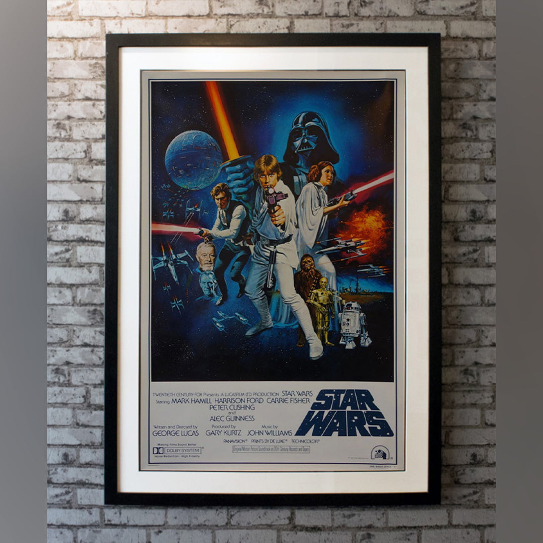 Original Movie Poster of Star Wars (1977)