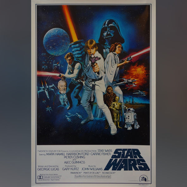 Original Movie Poster of Star Wars (1977)