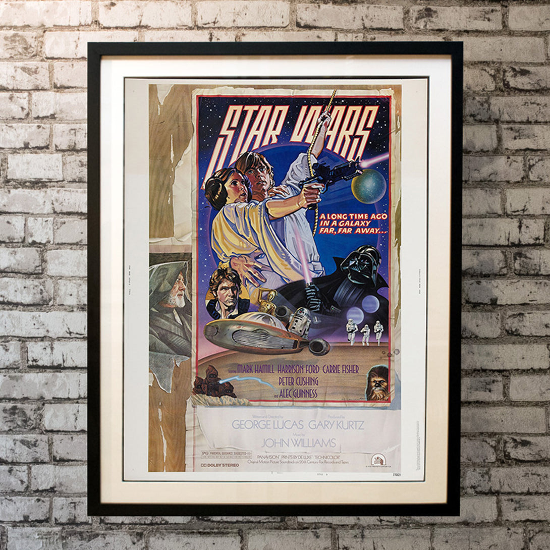 Original Movie Poster of Star Wars (1977)