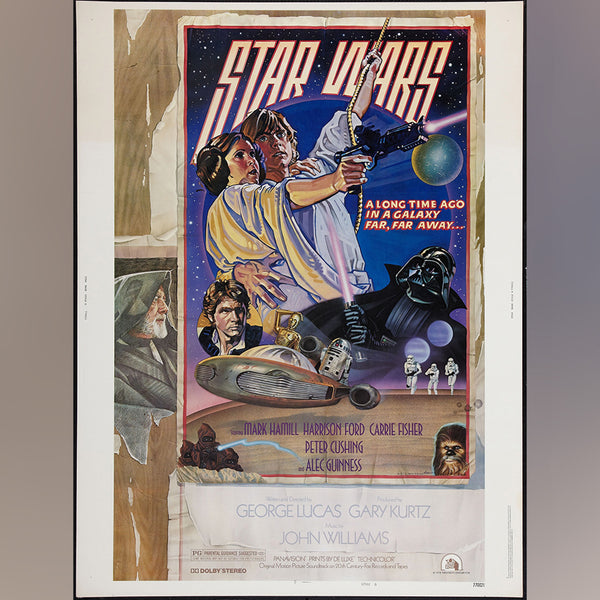 Original Movie Poster of Star Wars (1977)