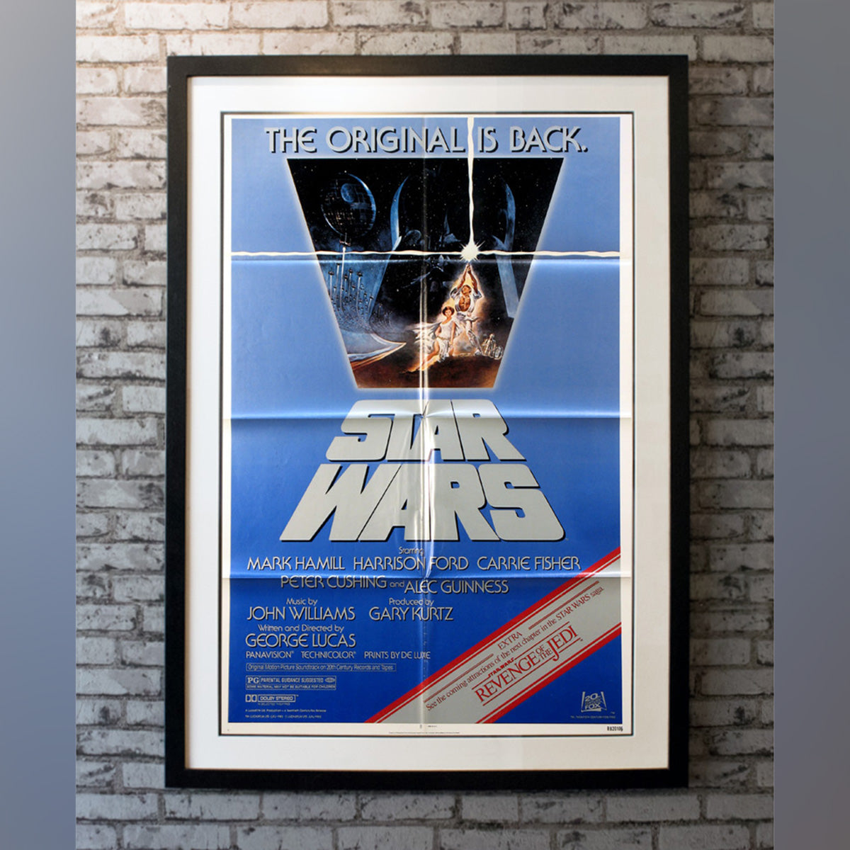 Original Movie Poster of Star Wars (1982R)