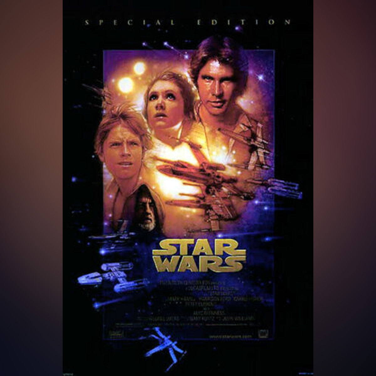 Original Movie Poster of Star Wars (1997R)