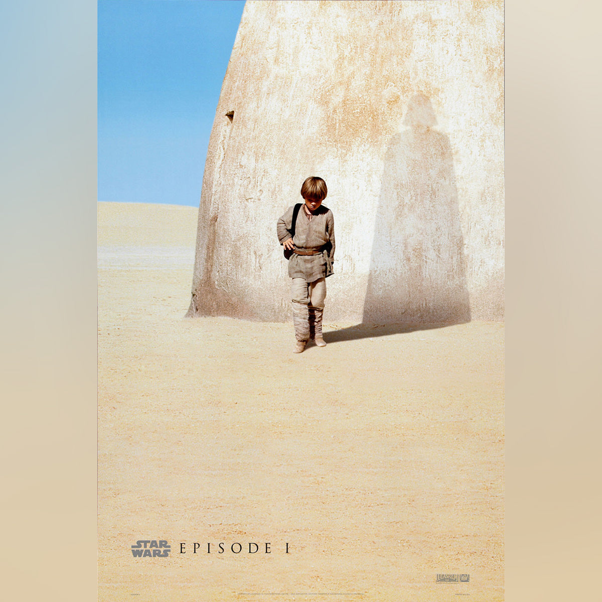 Original Movie Poster of Star Wars: Episode I - The Phantom Menace (1999)