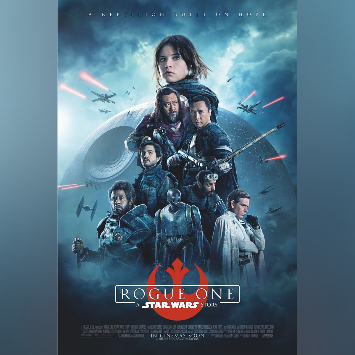 Original Movie Poster of Rogue One: A Star Wars Story (2016)