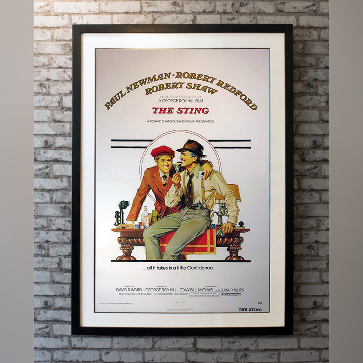 Original Movie Poster of Sting, The (1973)