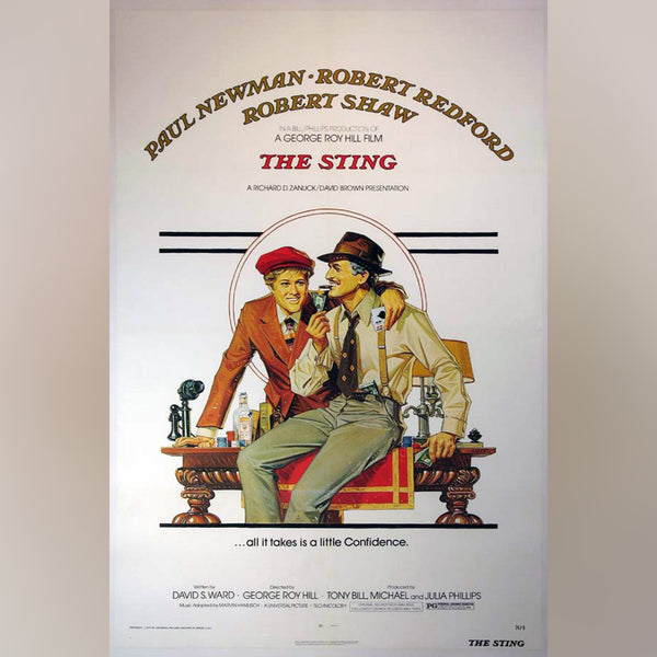 Original Movie Poster of Sting, The (1973)