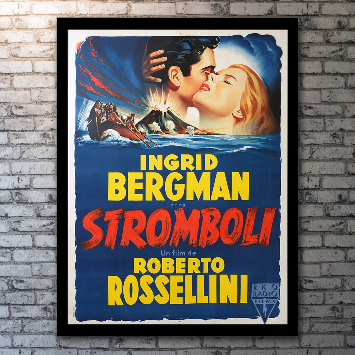 Original Movie Poster of Stromboli (1950)