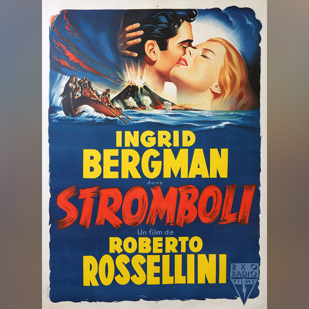 Original Movie Poster of Stromboli (1950)