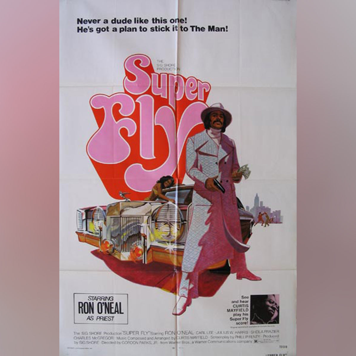 Original Movie Poster of Superfly / Super Fly  (1972)