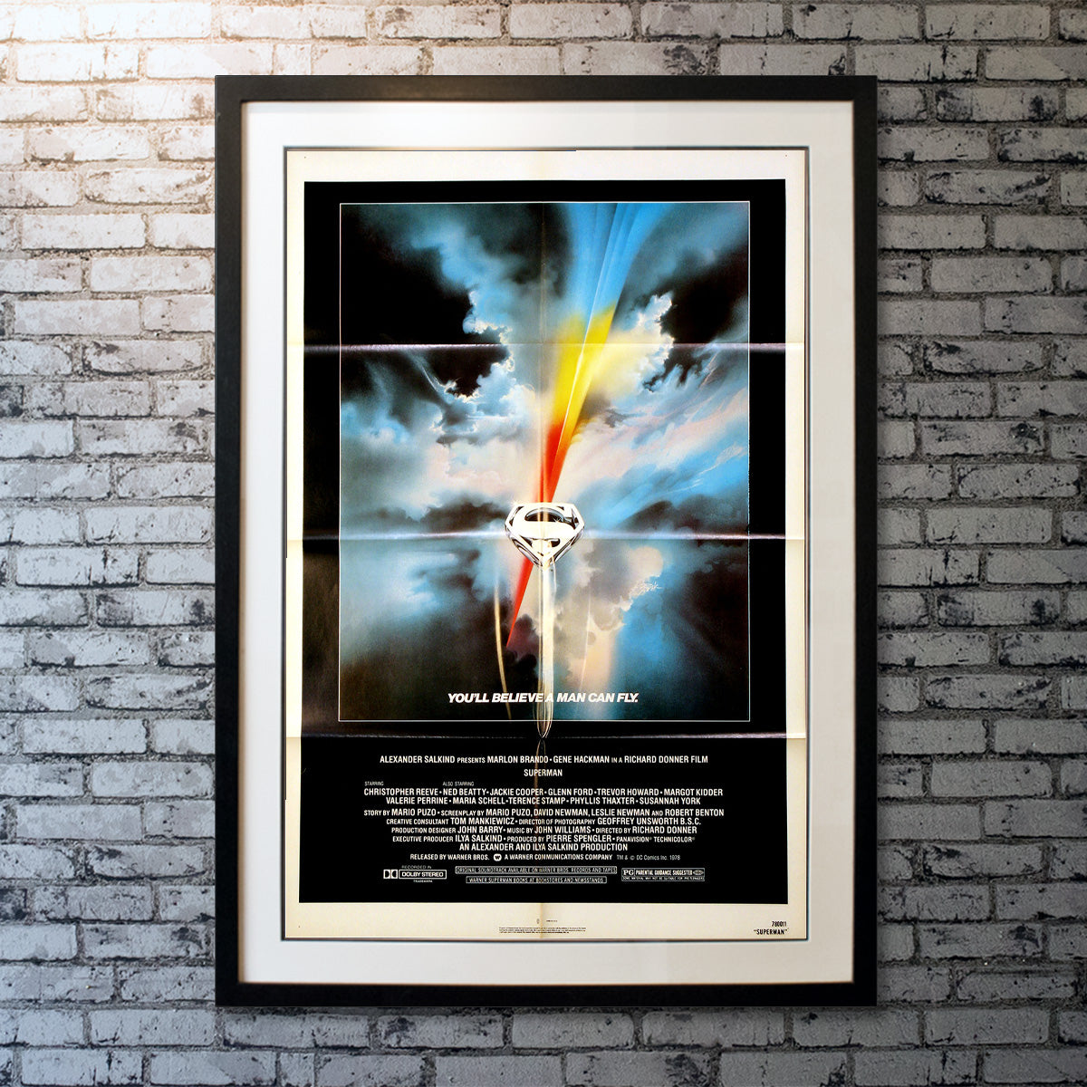 Original Movie Poster of Superman (1978)