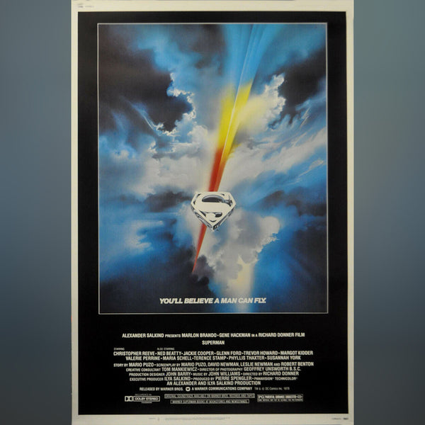 Original Movie Poster of Superman (1978)