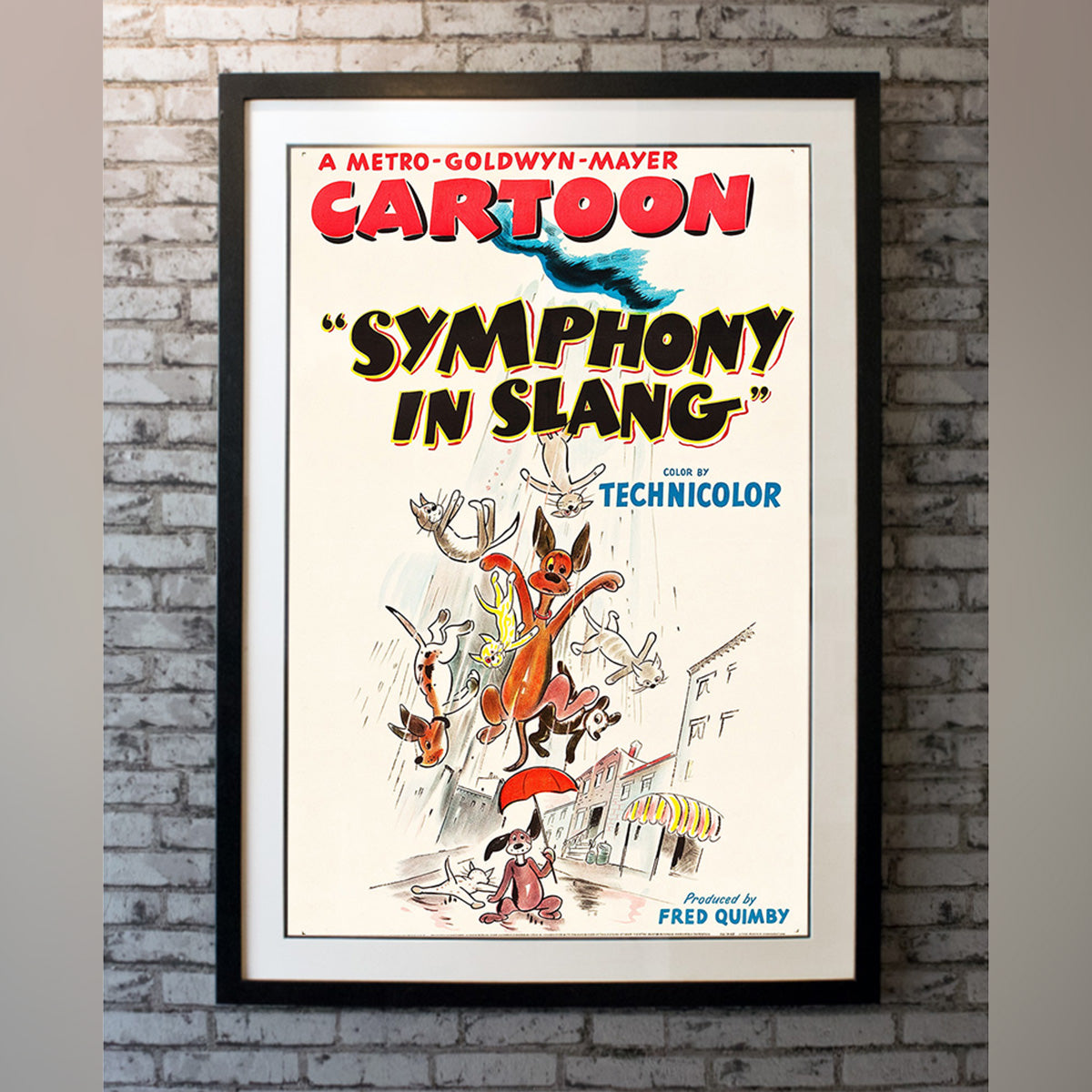 Original Movie Poster of Symphony In Slang (1951)