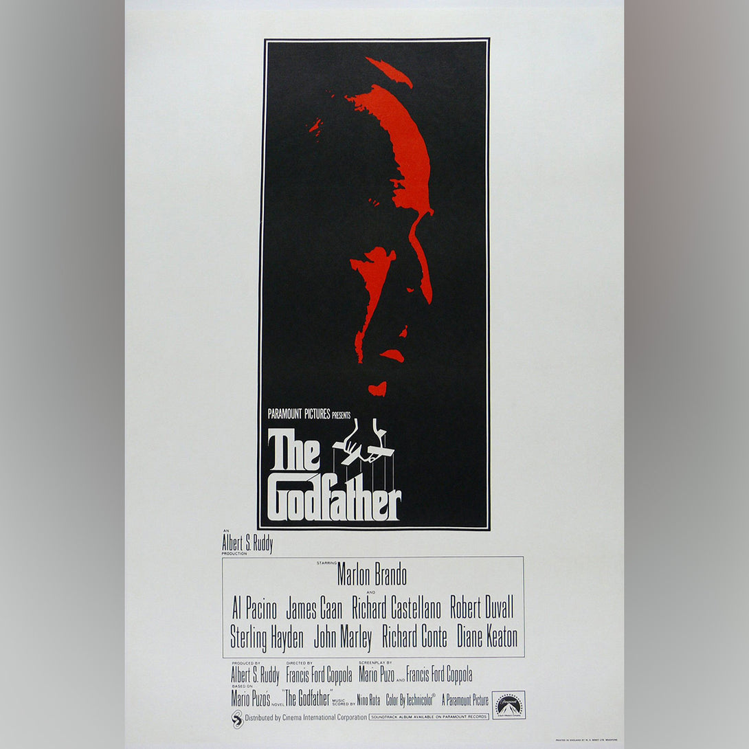 Original Movie Poster of Godfather, The (1972)