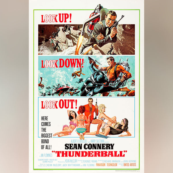 Original Movie Poster of Thunderball (1965)