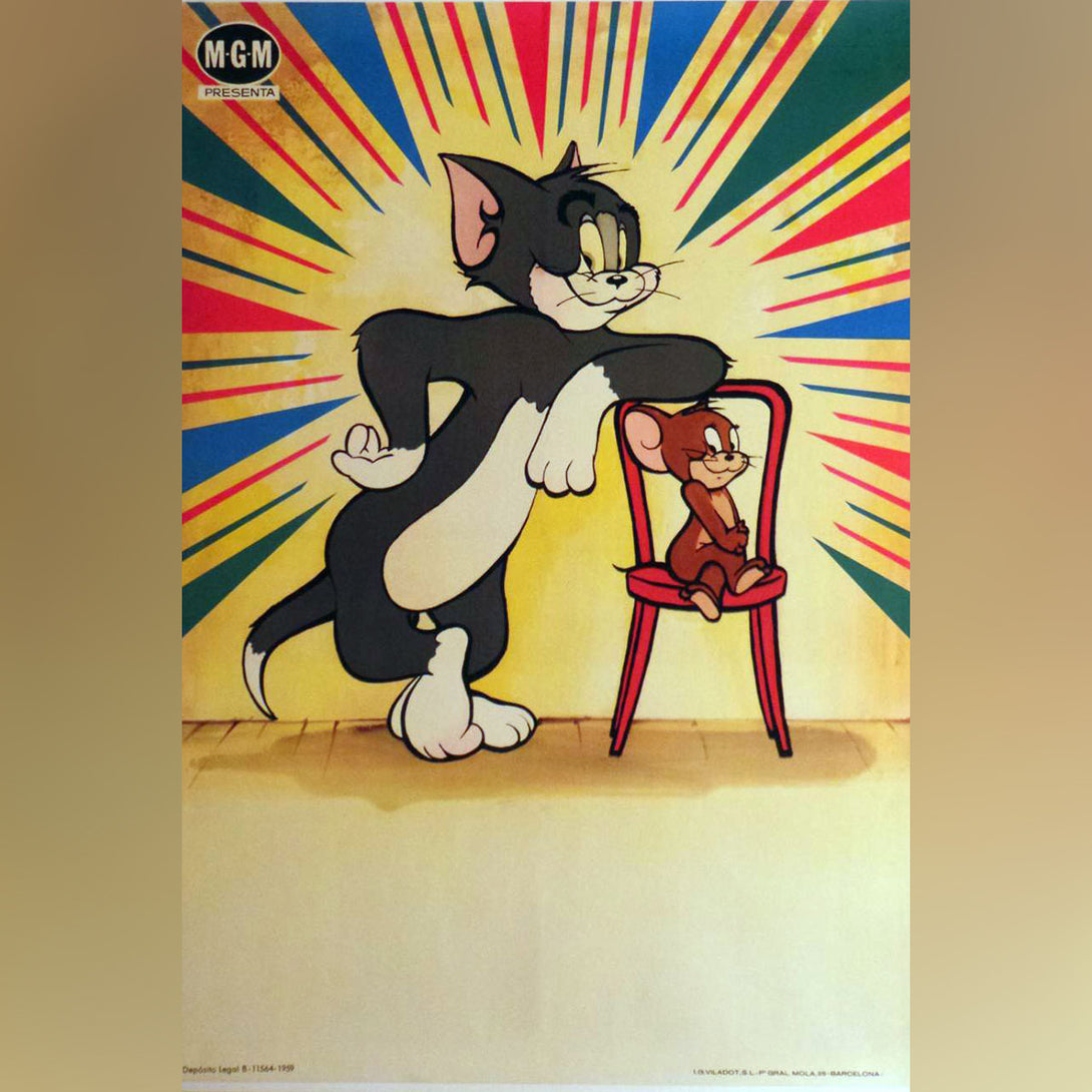 Original Movie Poster of Tom And Jerry (1959)