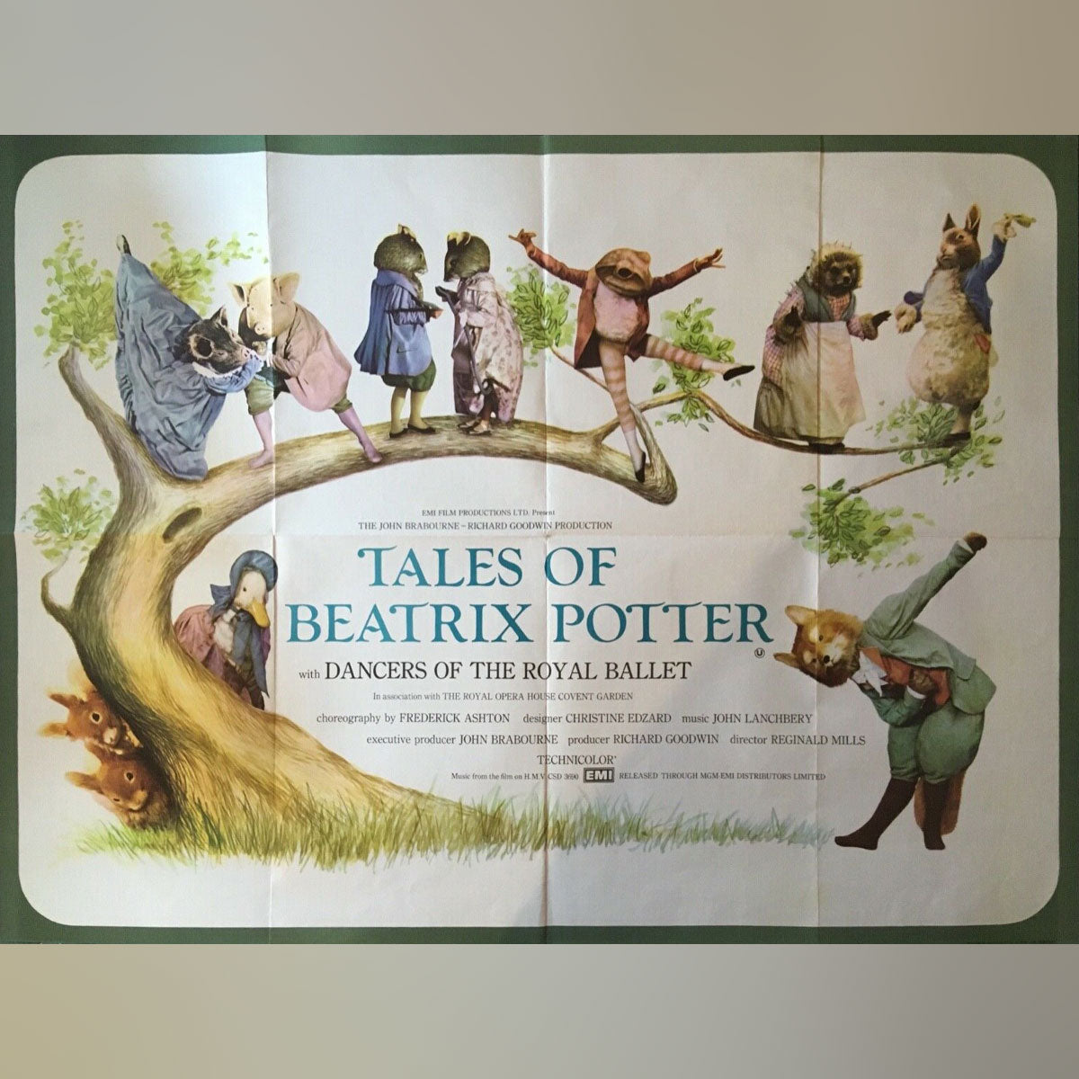 Tales of Beatrix Potter, The Ballet Poster (1992)