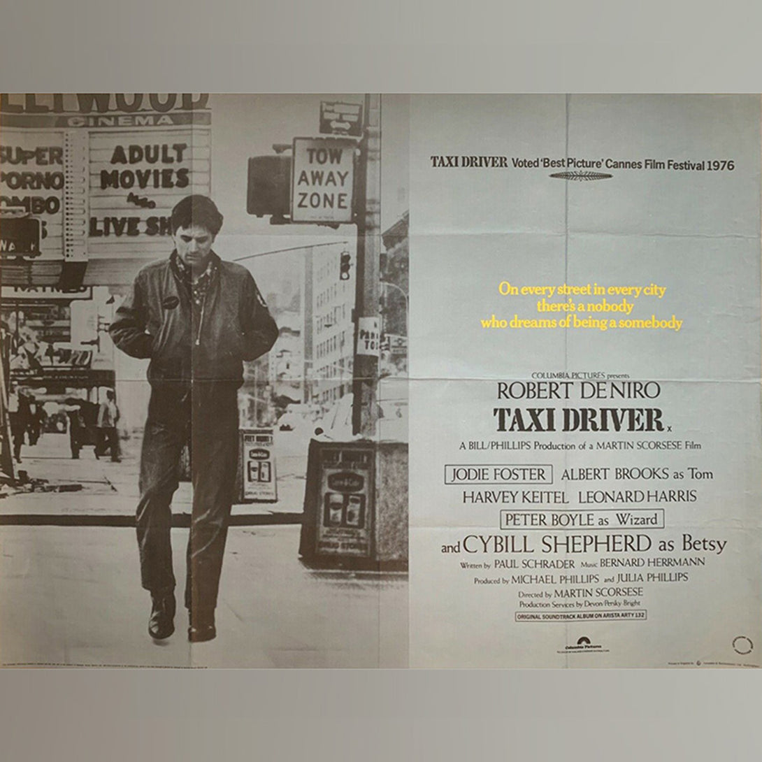 Original Movie Poster of Taxi Driver (1976)