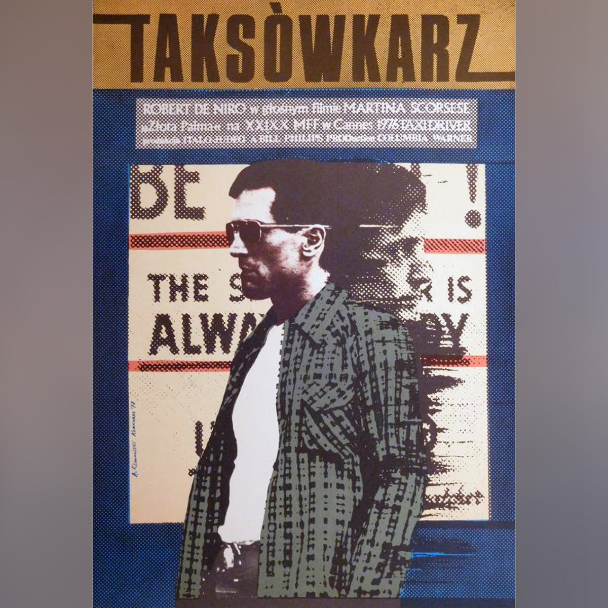 Original Movie Poster of Taxi Driver (1976)