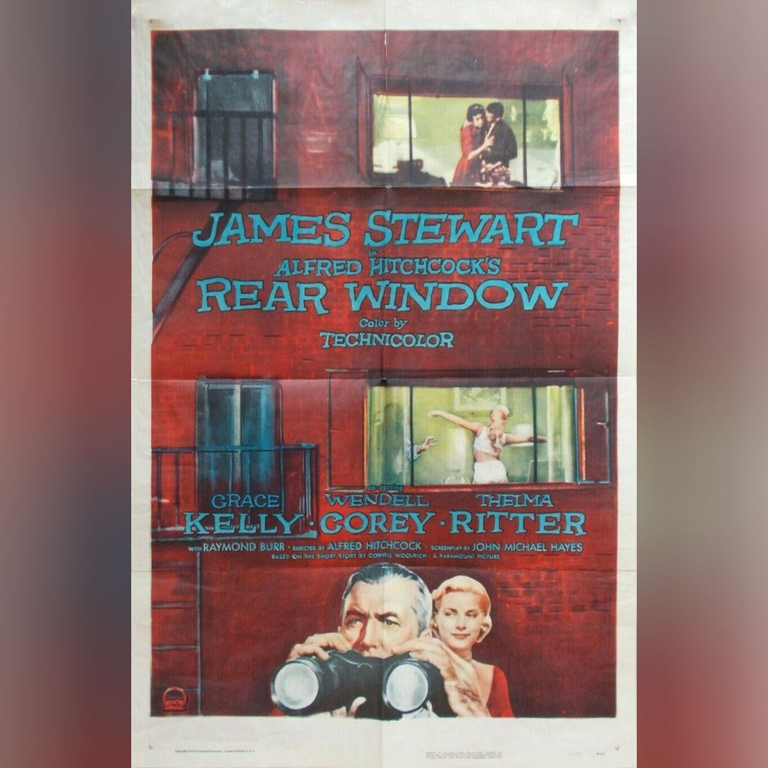 Windows Rear Window Movie Rear Window (1954) | Original Movie Poster | Vintage Film Poster – At ...