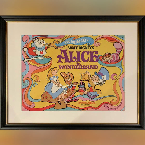 Alice In Wonderland (1974R) - FRAMED