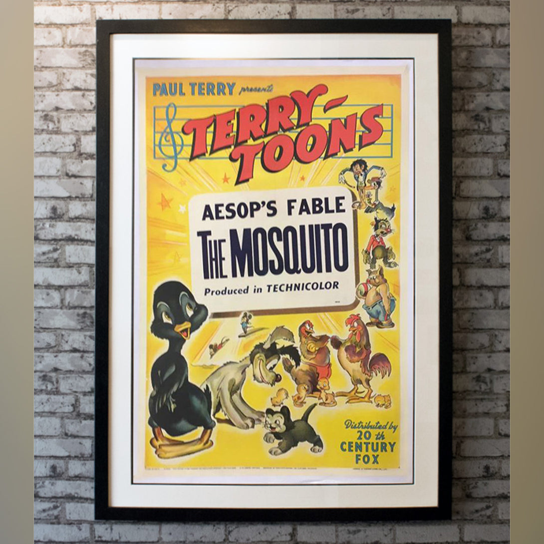 Original Movie Poster of Terry Toons: Aesop’s Fable: The Mosquito (1945)