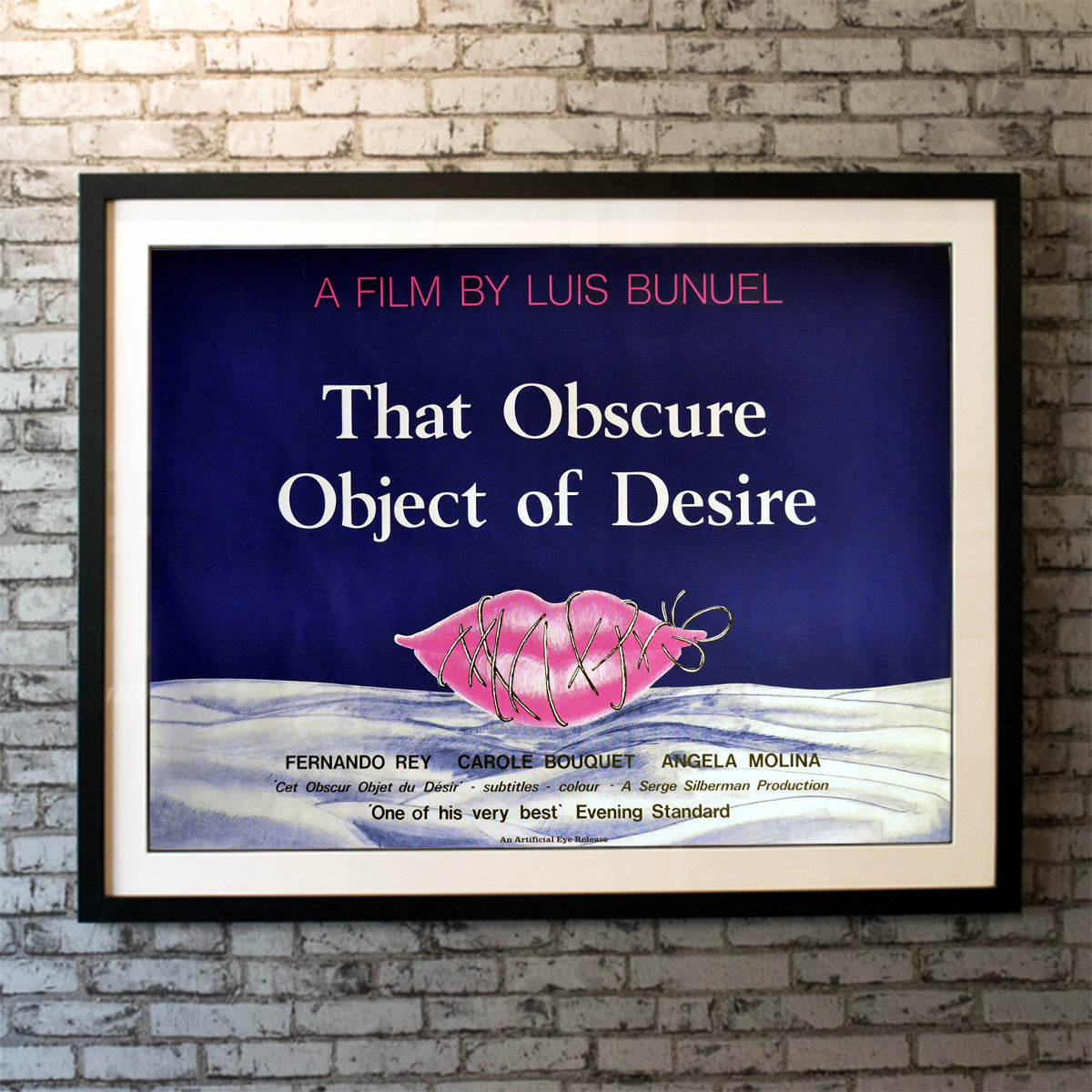 Original Movie Poster of That Obscure Object Of Desire (1977)