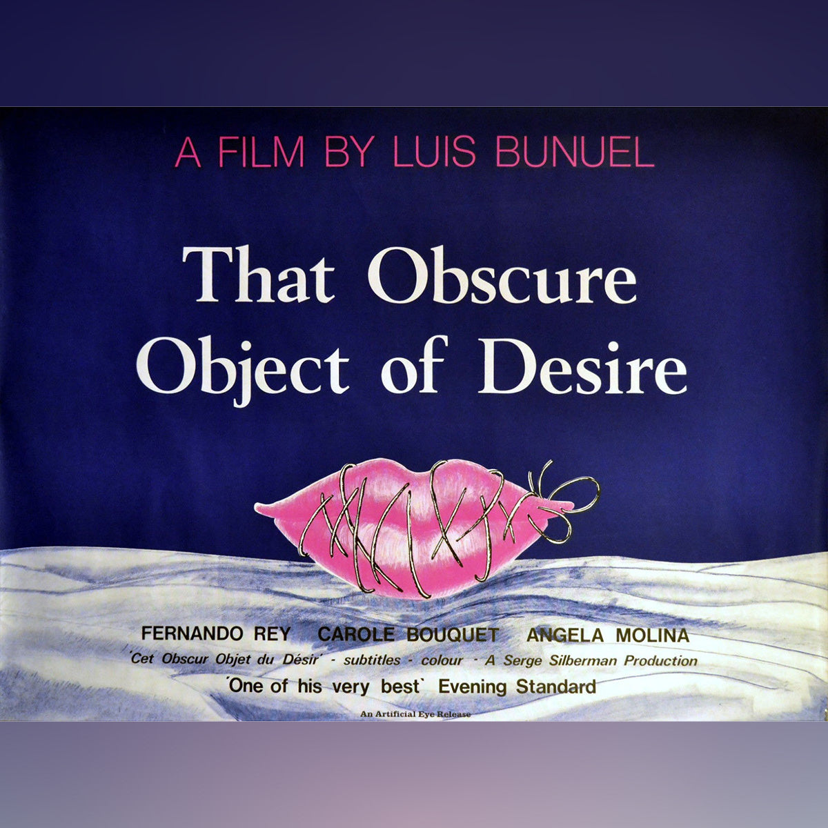 Original Movie Poster of That Obscure Object Of Desire (1977)