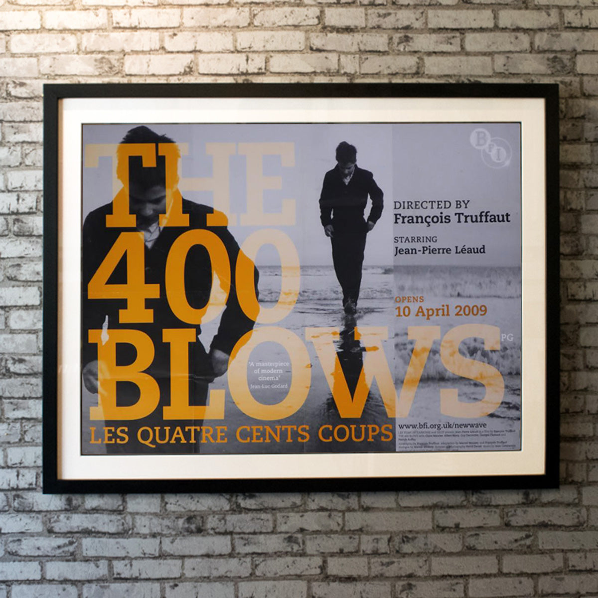 Original Movie Poster of 400 Blows, The (2009R)