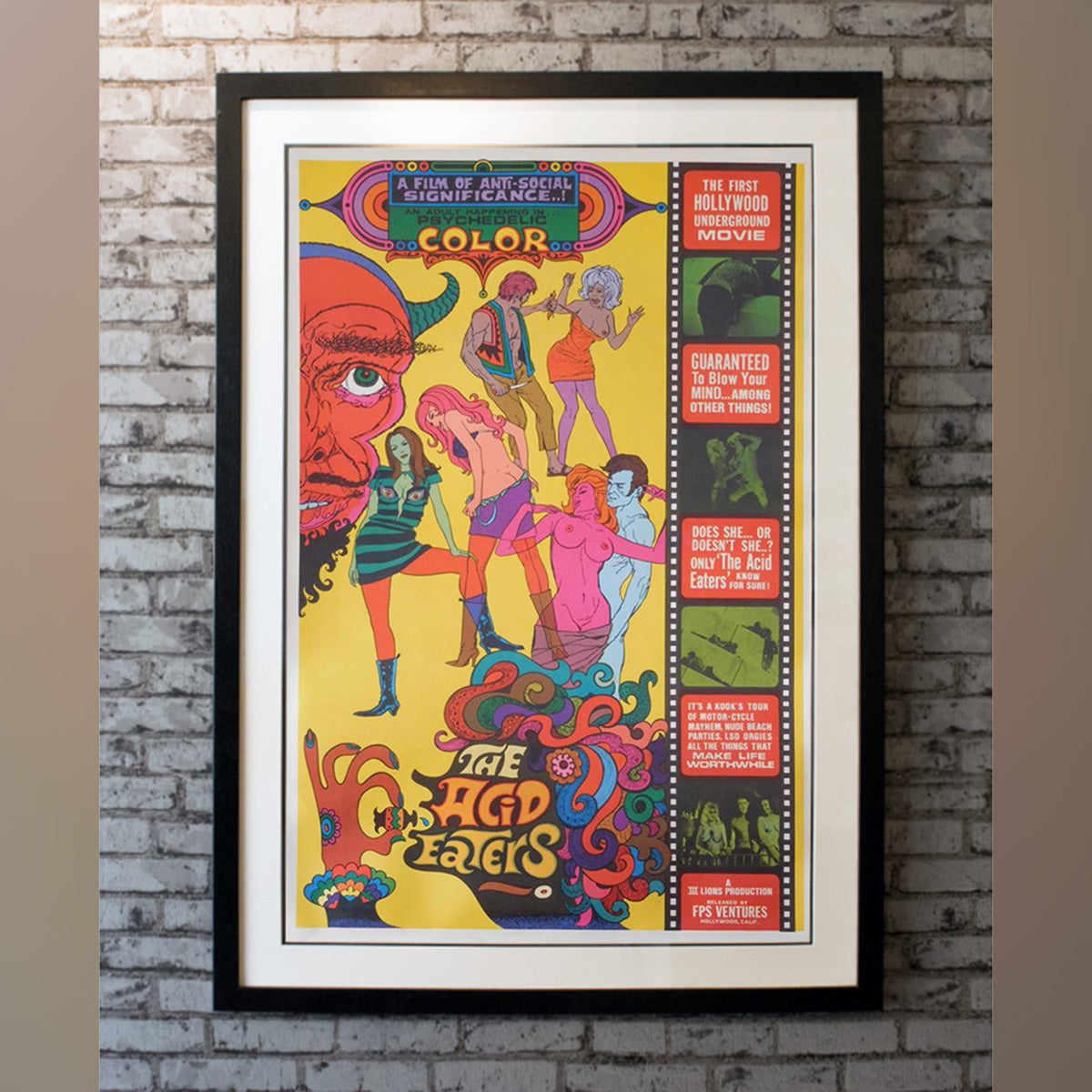 Original Movie Poster of Acid Eaters, The (1968)