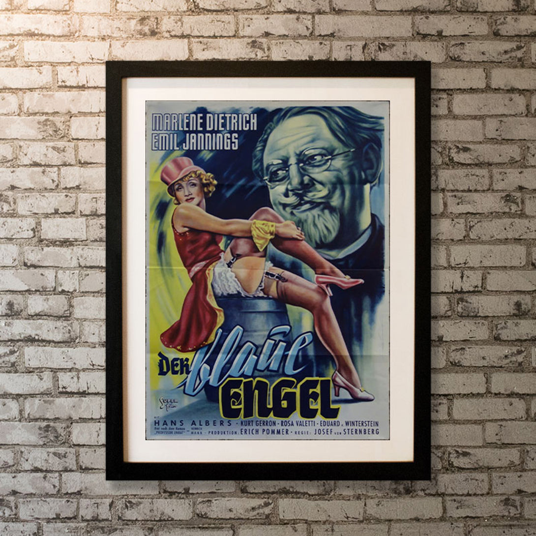 Original Movie Poster of Der Blaue Engel (1950R)