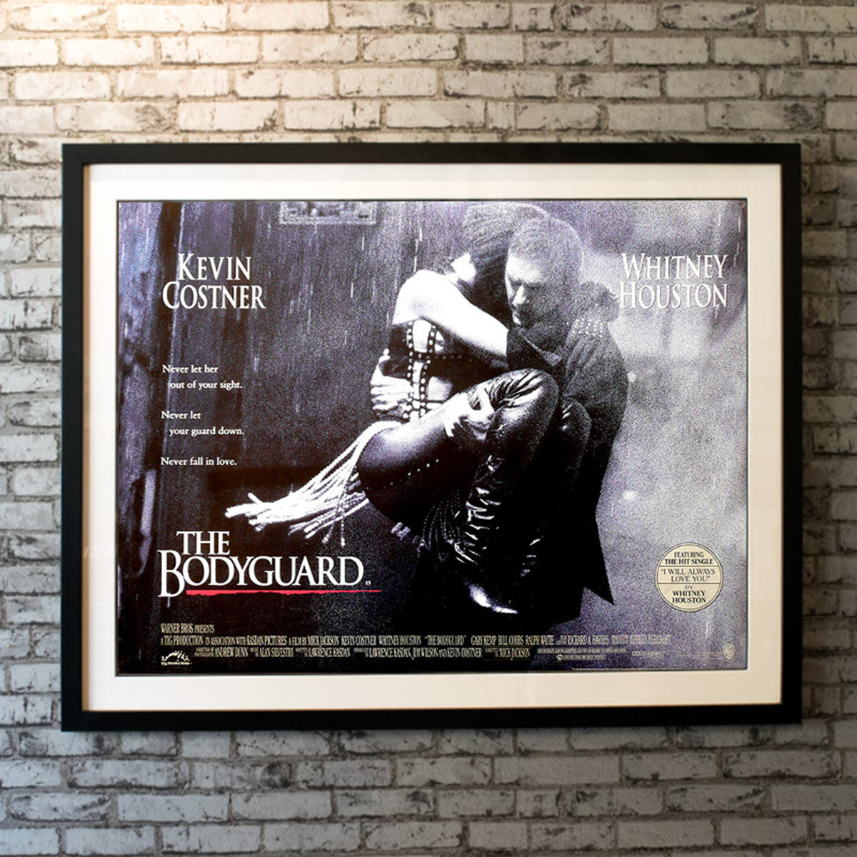 Original Movie Poster of Bodyguard, The (1992)
