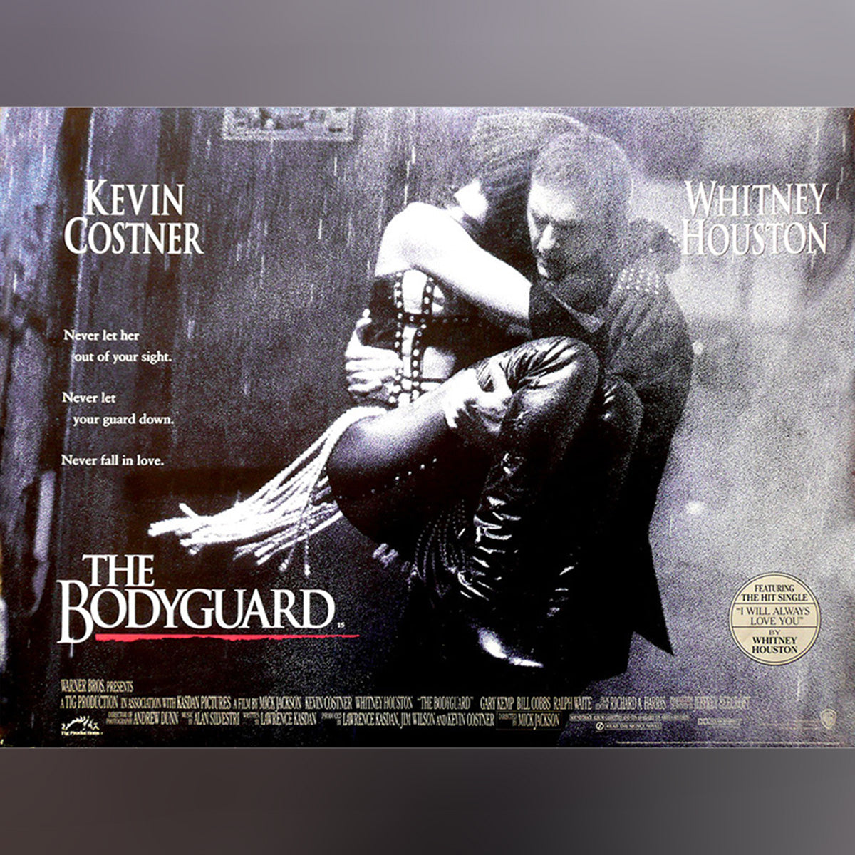 Original Movie Poster of Bodyguard, The (1992)